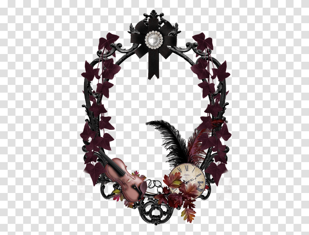 Gr Cluster 2 Ct Picture Frame, Wreath, Architecture Transparent Png