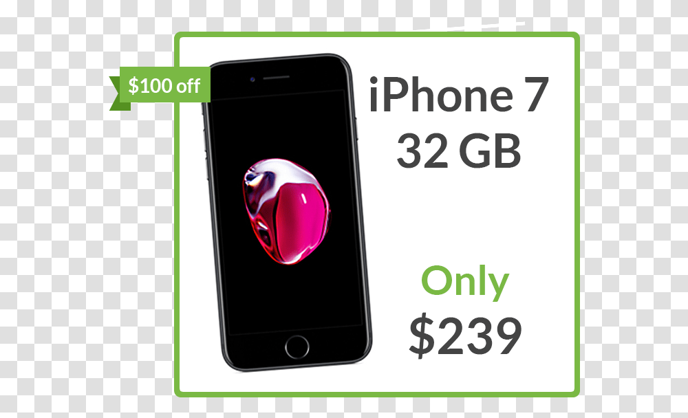 Grab An Iphone 7 32 Gb For Only 239 Iphone, Mobile Phone, Electronics, Cell Phone, Mouse Transparent Png