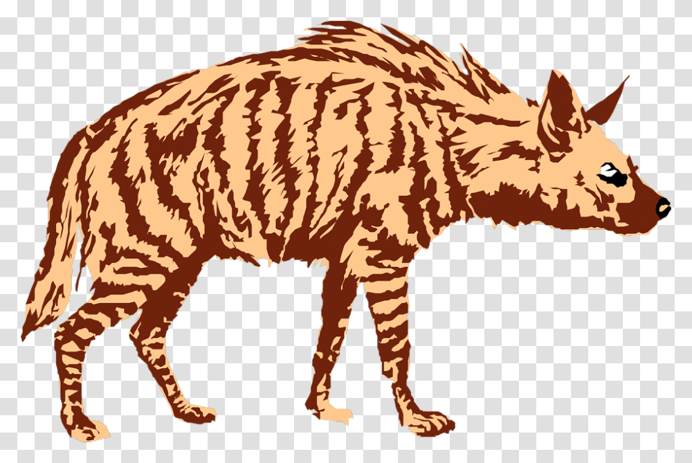 Grab And Download Hyena Image Without Background Background Hyena Clipart, Mammal, Animal, Pig, Hog Transparent Png