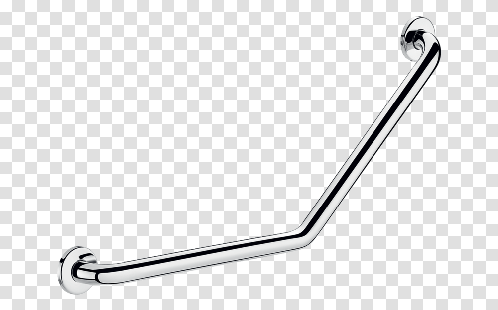 Grab Bar 135 Polished Stainless Steel 2 Fixing Delabie, Scooter, Vehicle, Transportation, Wrench Transparent Png