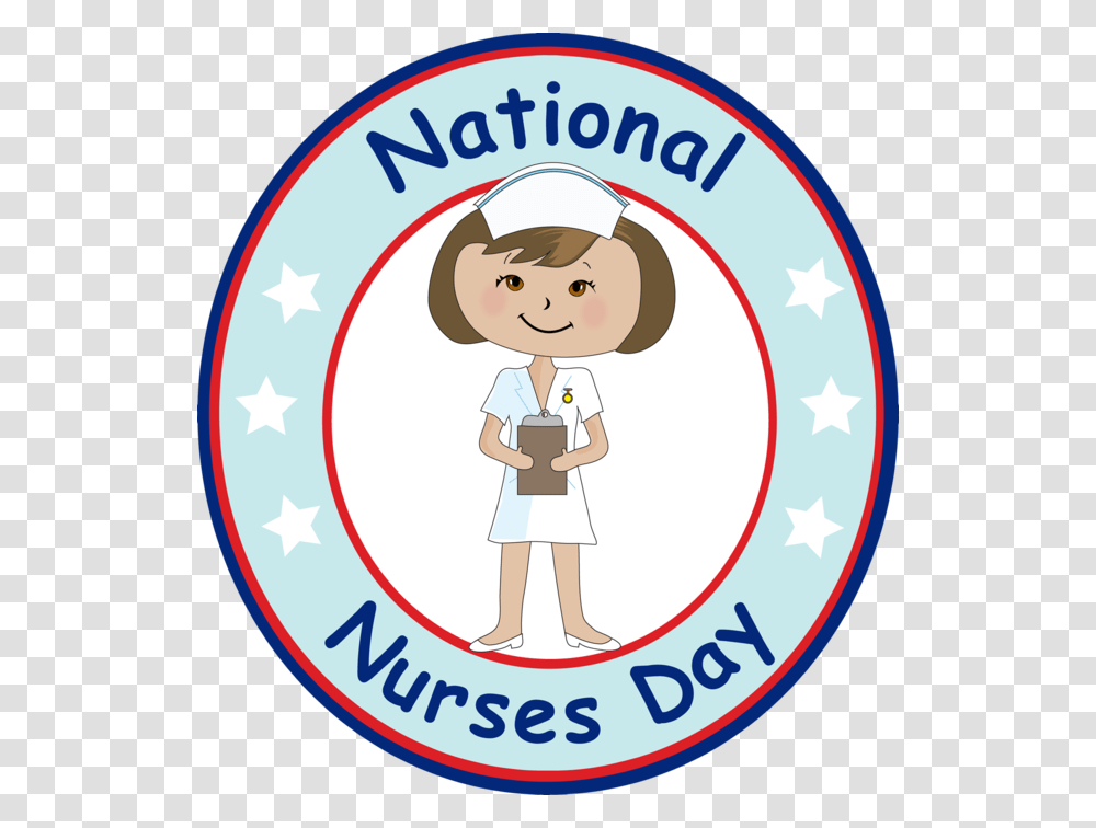 Grab This Clip Art For National Nurses Day Clipart, Label, Person Transparent Png