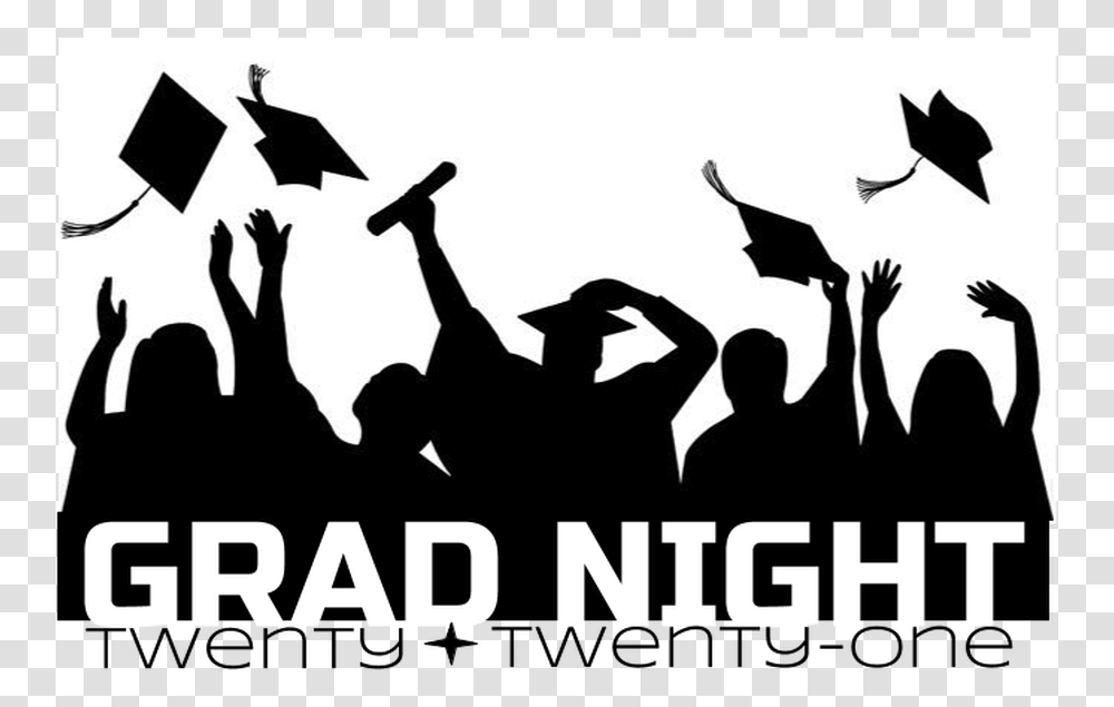 Grad Night 2021 Sherwood High School Parent Advisory Council, Graduation, Poster, Advertisement, Bird Transparent Png