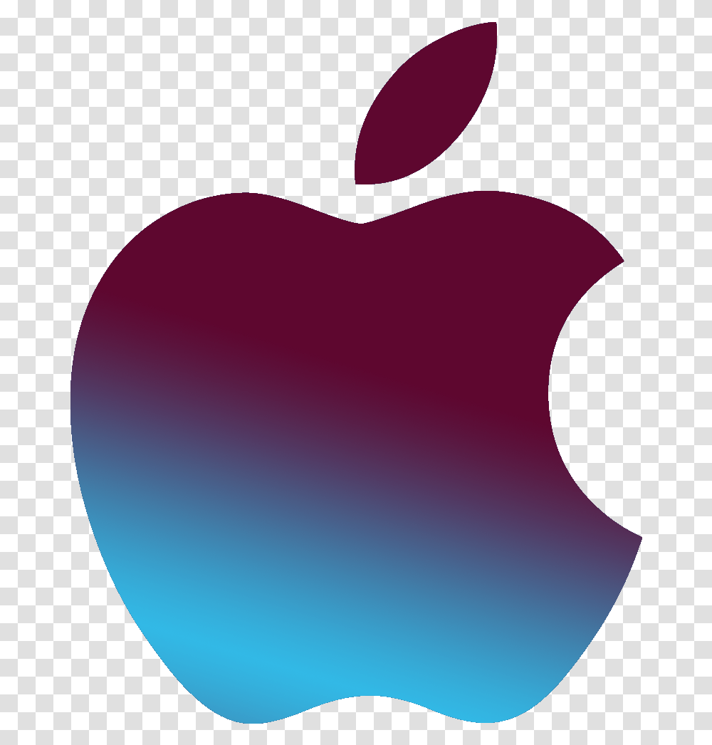 Gradient Apple Applelogo Sticker By Darkpassenger6 Apple And Google, Symbol, Trademark, Heart, Balloon Transparent Png