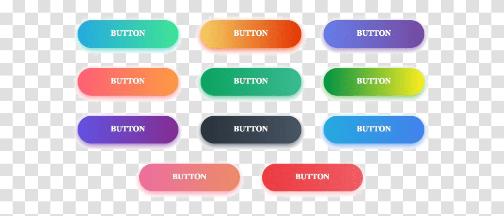 Gradient Button Image Gradient Button, Label Transparent Png