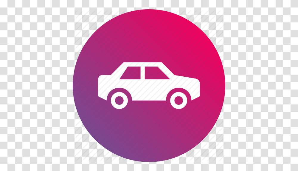 Gradient Motor Car Vehicle Icon Clip Art, Ball, Transportation, Automobile, Symbol Transparent Png