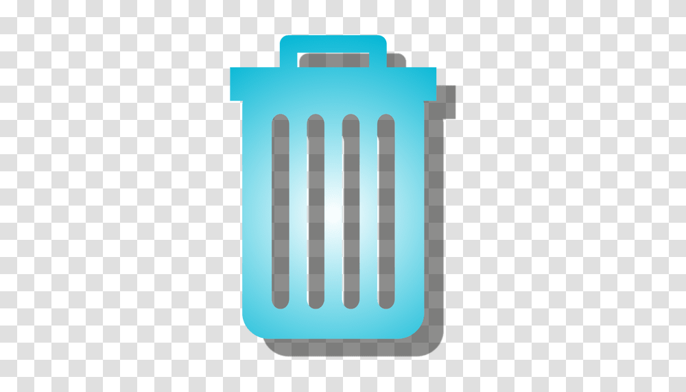Gradient Trash Can Icon, Cylinder, Pillar, Architecture, Building Transparent Png