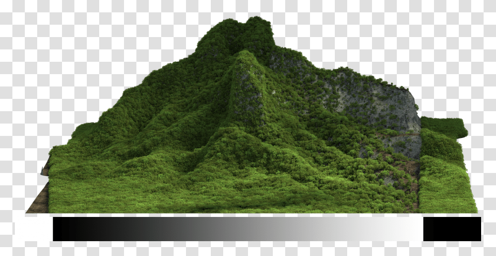 Gradient Used As Decimate Texture On A Point Cloud Hill, Grassland, Outdoors, Field, Nature Transparent Png