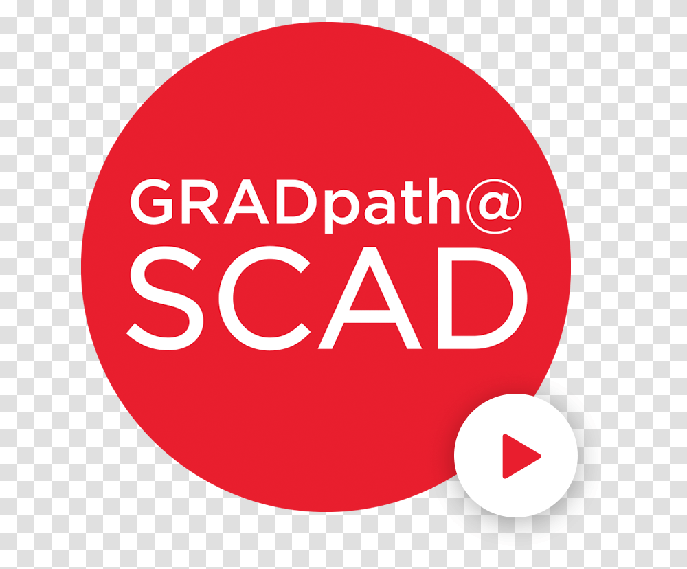 Gradpath At Scad Logo Circle, Poster, Advertisement Transparent Png
