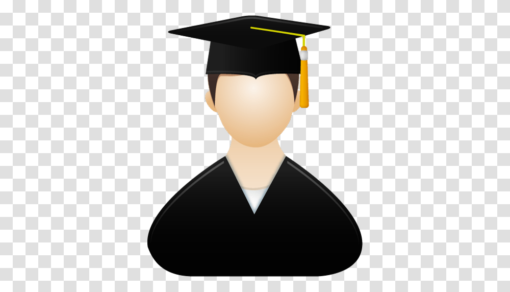 Graduate Male Man Student Icon, Lamp, Graduation Transparent Png
