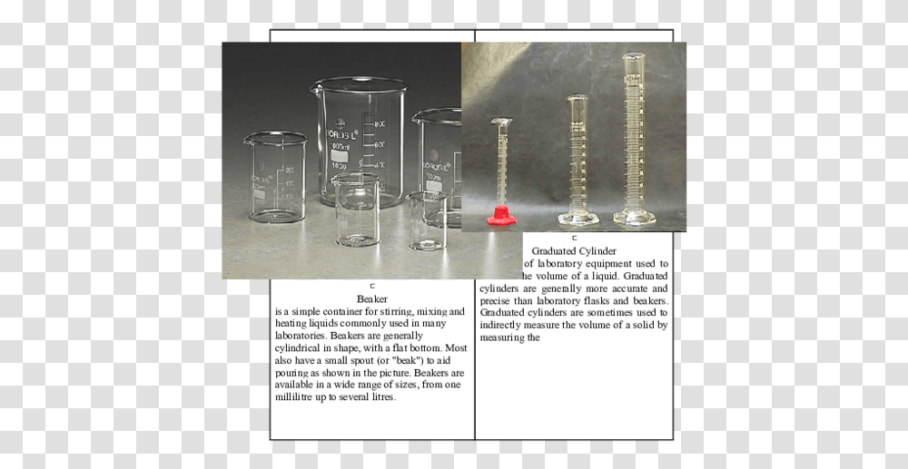 Graduated Cylinder Sizes, Cup, Measuring Cup Transparent Png