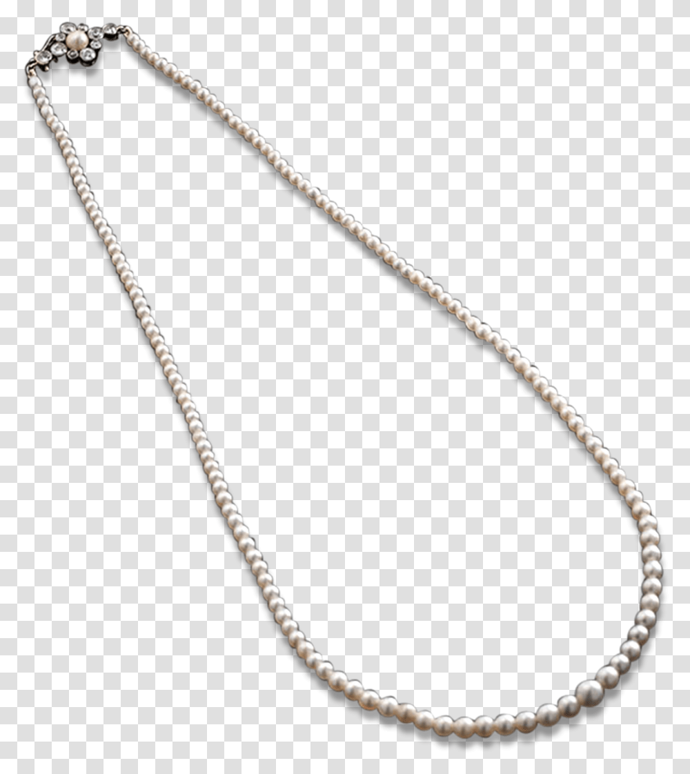 Graduated Saltwater Pearl Necklace Chain, Jewelry, Accessories, Accessory, Bead Necklace Transparent Png