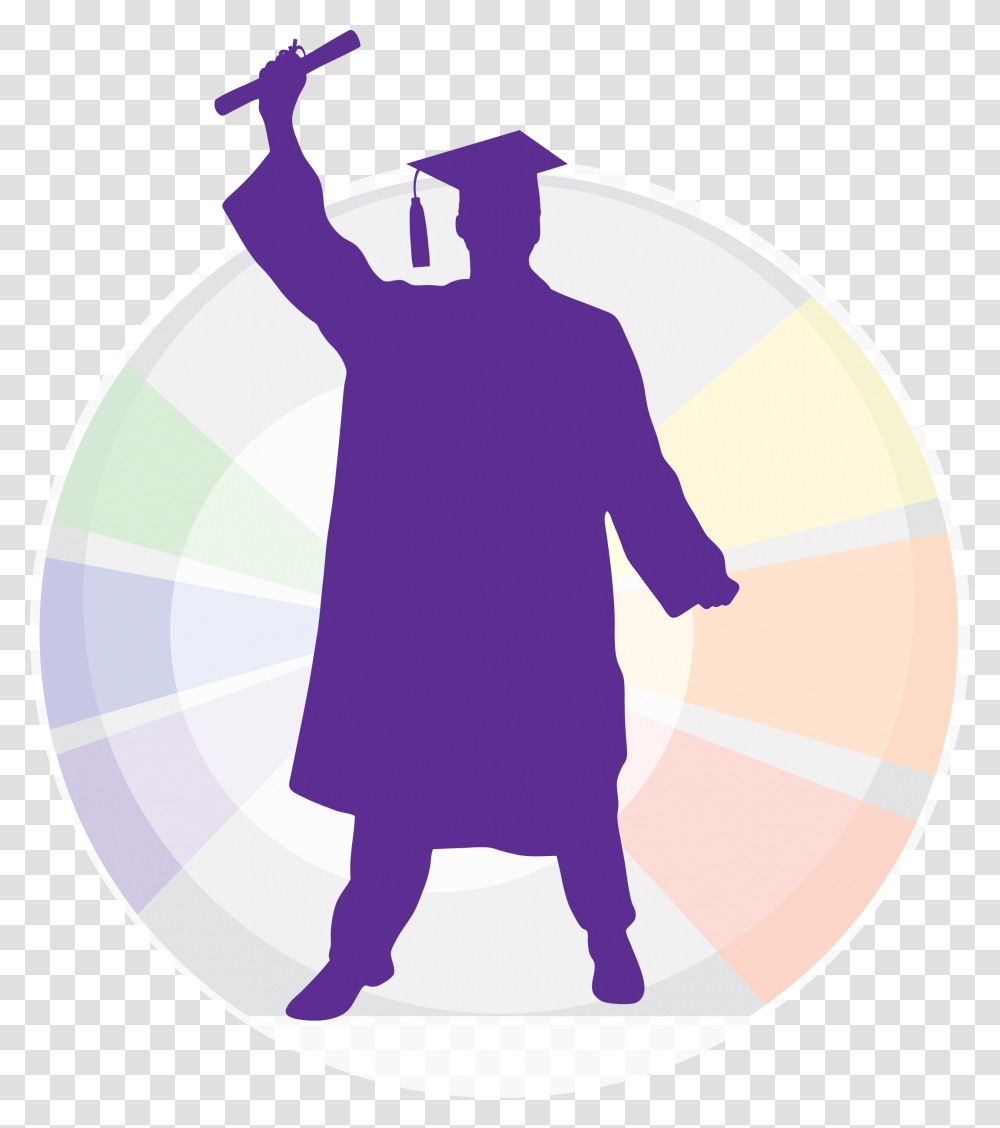 Graduates, Standing, Person, Human, Silhouette Transparent Png