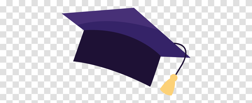 Graduating Girl Scouts Of Orange County Purple Graduation Cap, Pillow, Cushion, Clothing, Tie Transparent Png