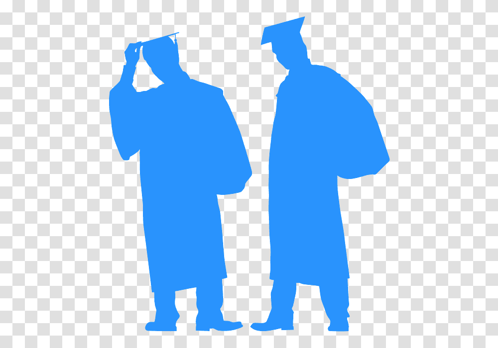 Graduation 2019 Silhouette, Apparel, Coat, Lab Coat Transparent Png