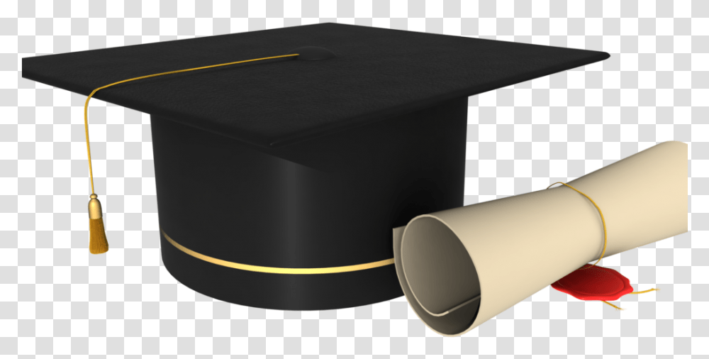 Graduation Cap Ceremony Graduation Cap Graduation Cap, Cylinder, Document, Label Transparent Png