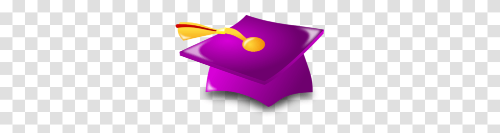 Graduation Cap Clip Art, Purple Transparent Png