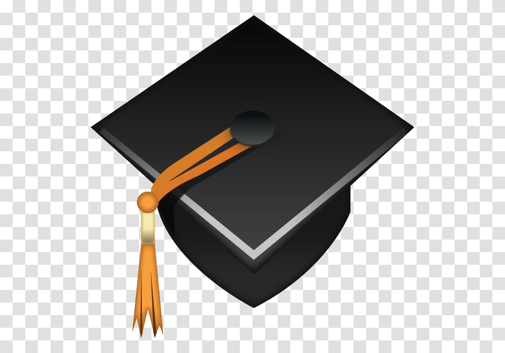 Graduation Cap Emoji, Lamp, Apparel Transparent Png