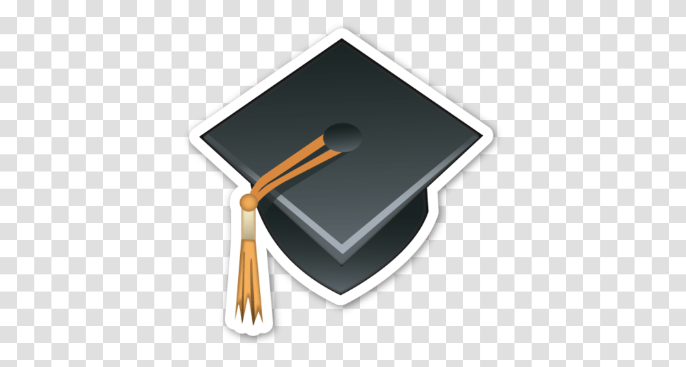 Graduation Cap Iphone Graduation Cap Emoji, Label, Text, Disk, Wax Seal Transparent Png