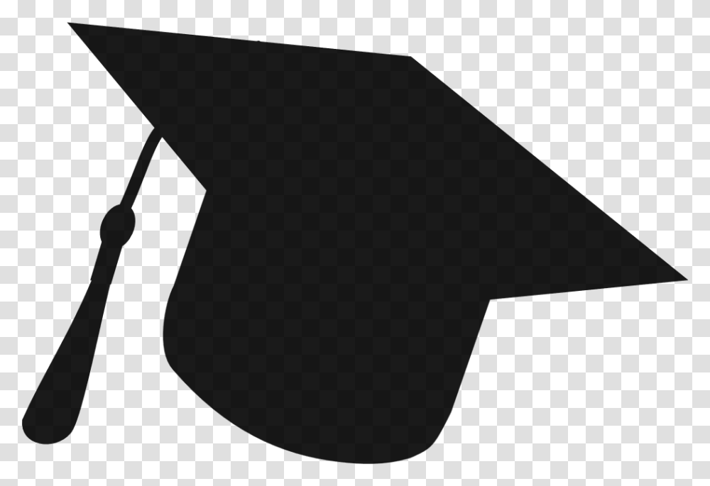 Graduation Cap Silhouette, Hook, Horseshoe Transparent Png