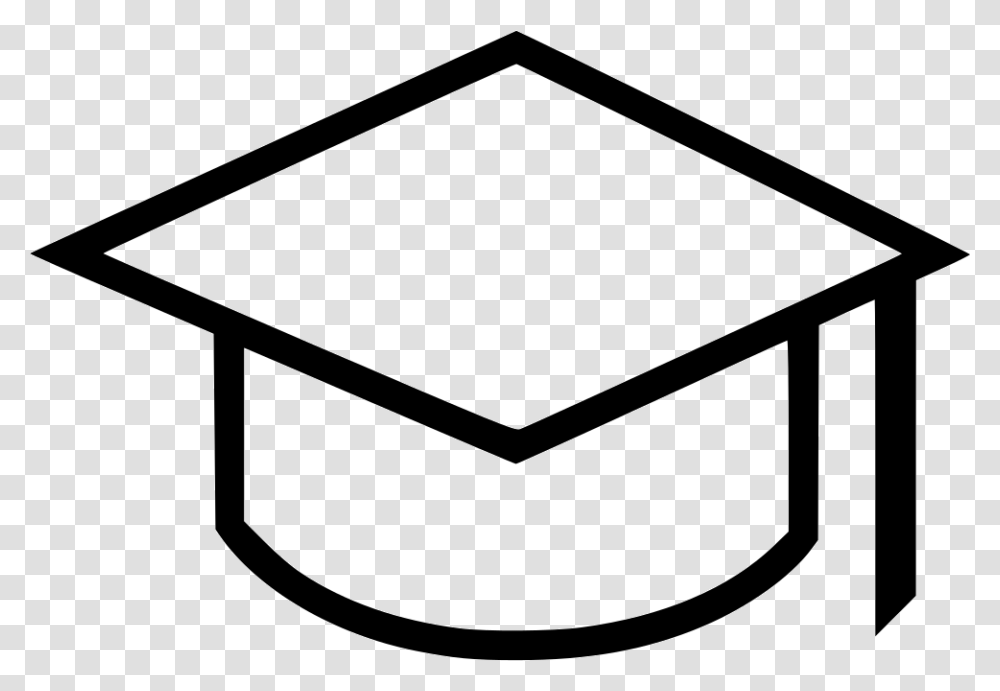 Graduation Cap Student Graduation Symbols, Triangle, Stencil, Envelope Transparent Png