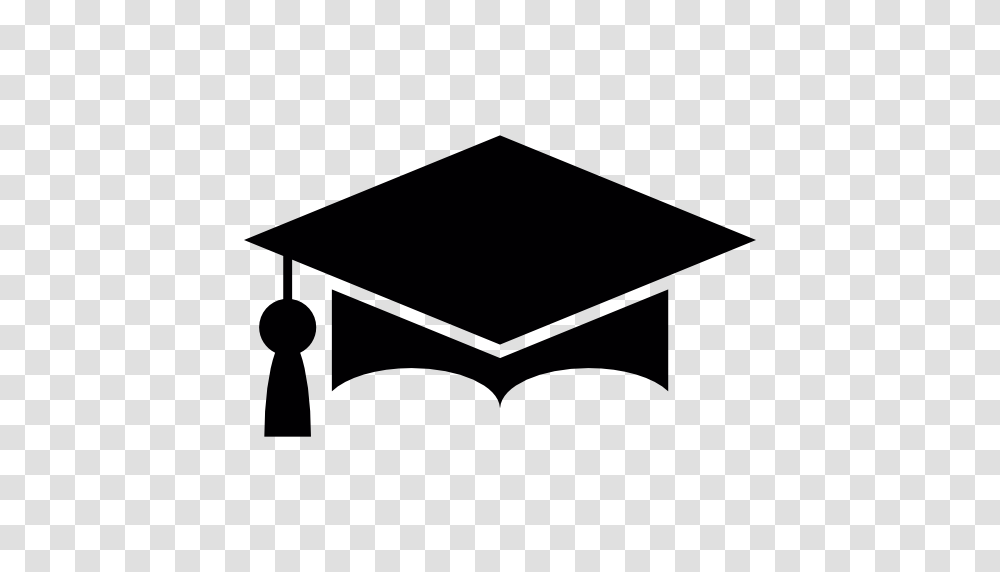 Graduation Cap Vector, Silhouette, Triangle, Stencil, Canopy Transparent Png