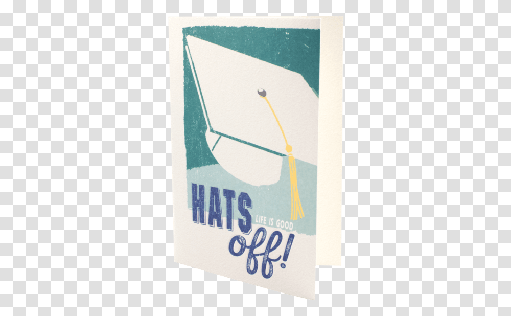 Graduation Cap With Tassel Card Poster, Advertisement, Paper, Label Transparent Png