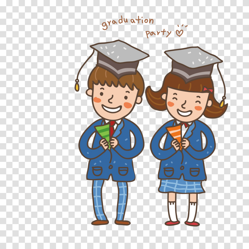 Graduation Ceremony Clip Art, Person, Human, People, Girl Transparent Png