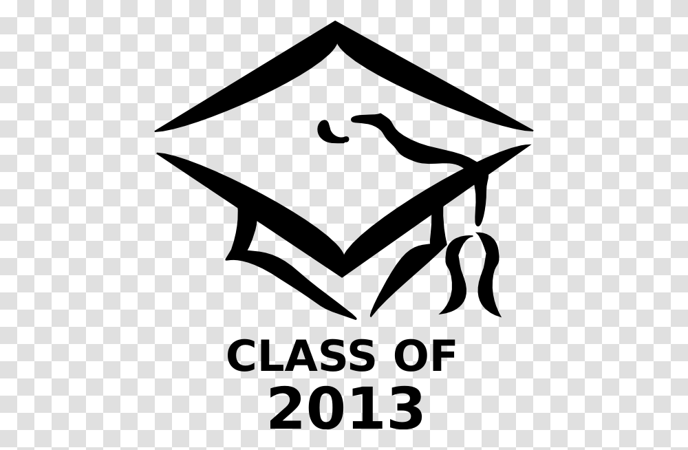 Graduation Clip Art Class Of 2013, Stencil, Label, Silhouette Transparent Png