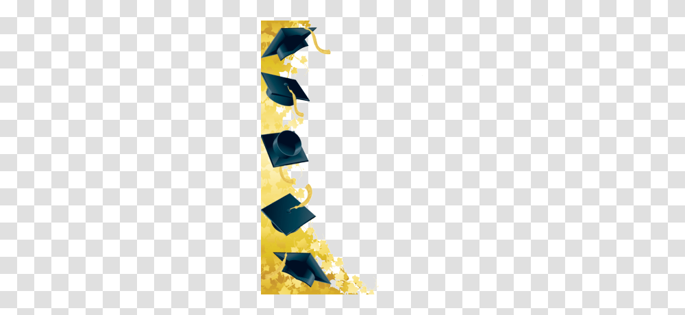 Graduation Clipart Borders, Light Transparent Png