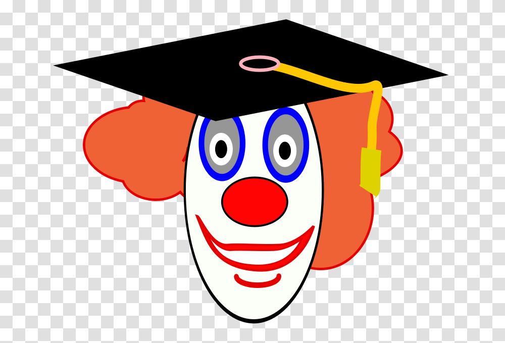 Graduation Clipart Divider, Performer, Clown Transparent Png