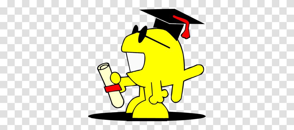 Graduation Clipart Fish, Pac Man, Silhouette Transparent Png