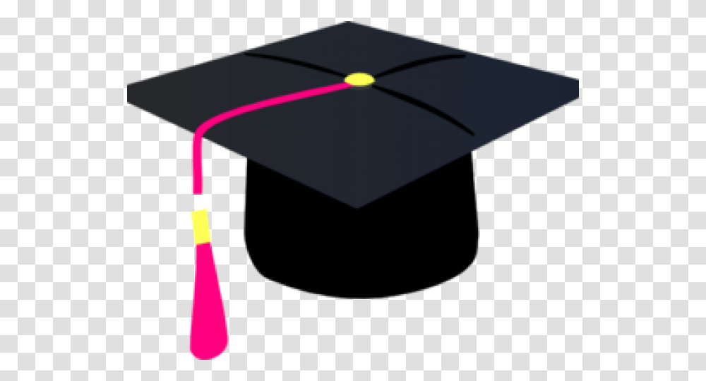 Graduation Clipart Pink Graduation Cap With Purple Tassel, Lamp, Canopy Transparent Png