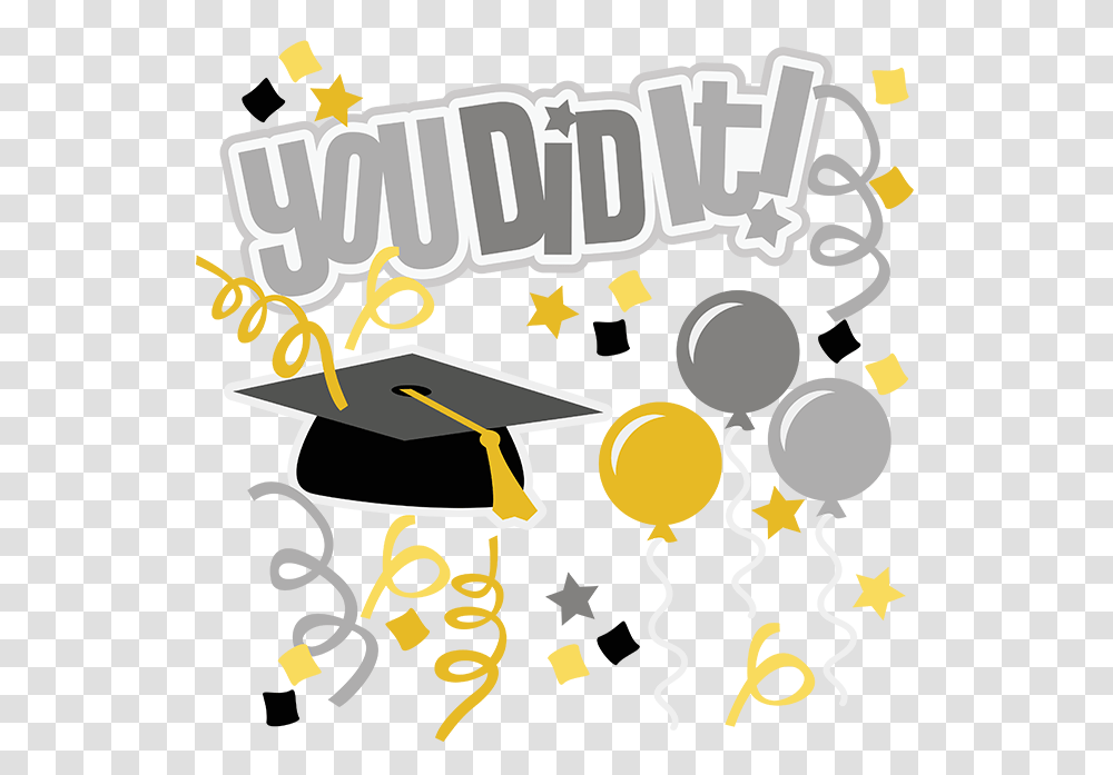 Graduation Clipart, Poster, Advertisement Transparent Png