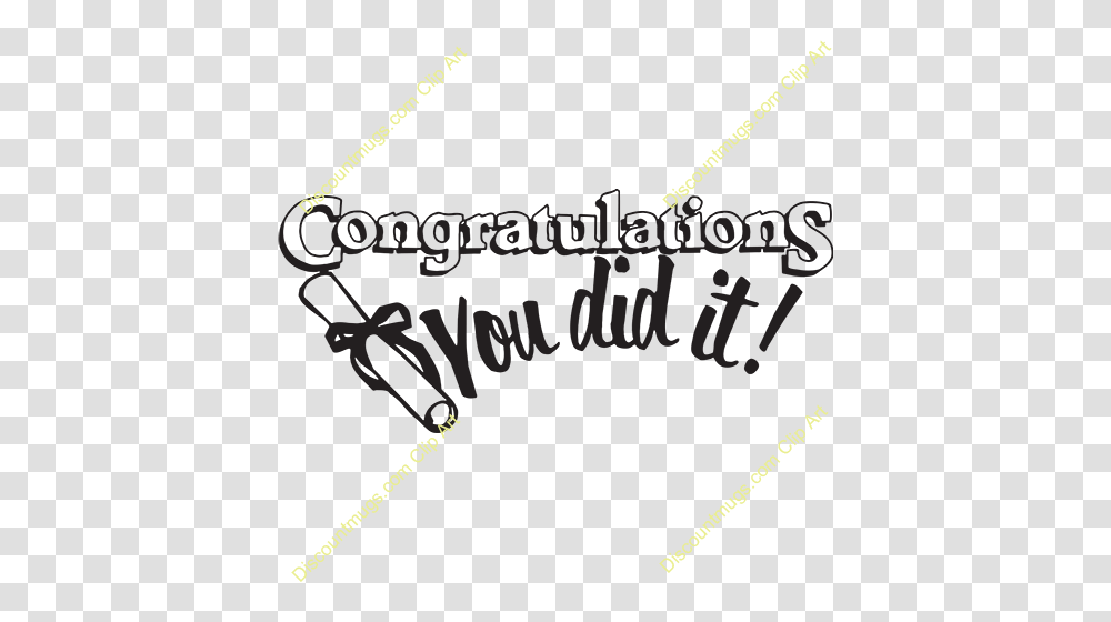 Graduation Clipart You Did It, Hand, Outdoors, Pendant Transparent Png