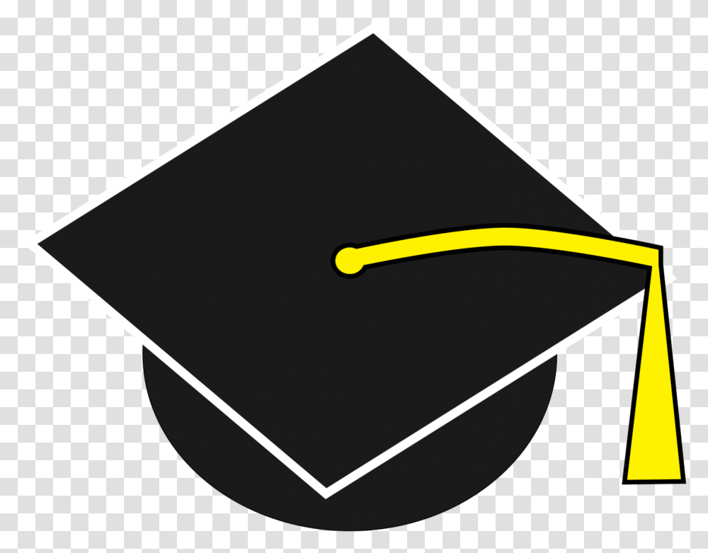 Graduation Hat Animasi Gambar Topi Toga, Label, Triangle, Tabletop Transparent Png