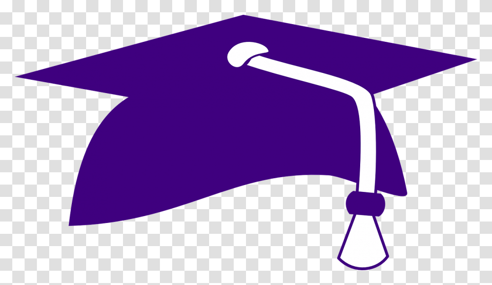 Graduation Hat Purple Graduation Cap Clipart, Axe, Tool, Cushion, Pillow Transparent Png