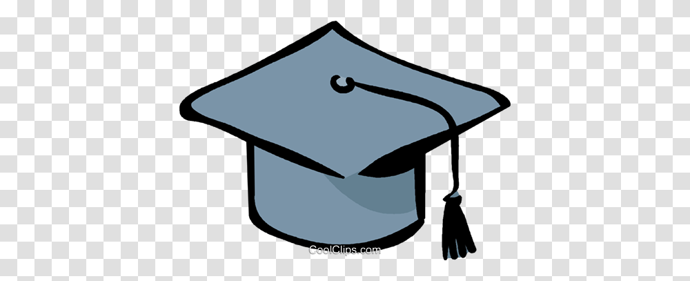 Graduation Hat Royalty Free Vector Clip Art Illustration, Diploma, Document, Stencil Transparent Png
