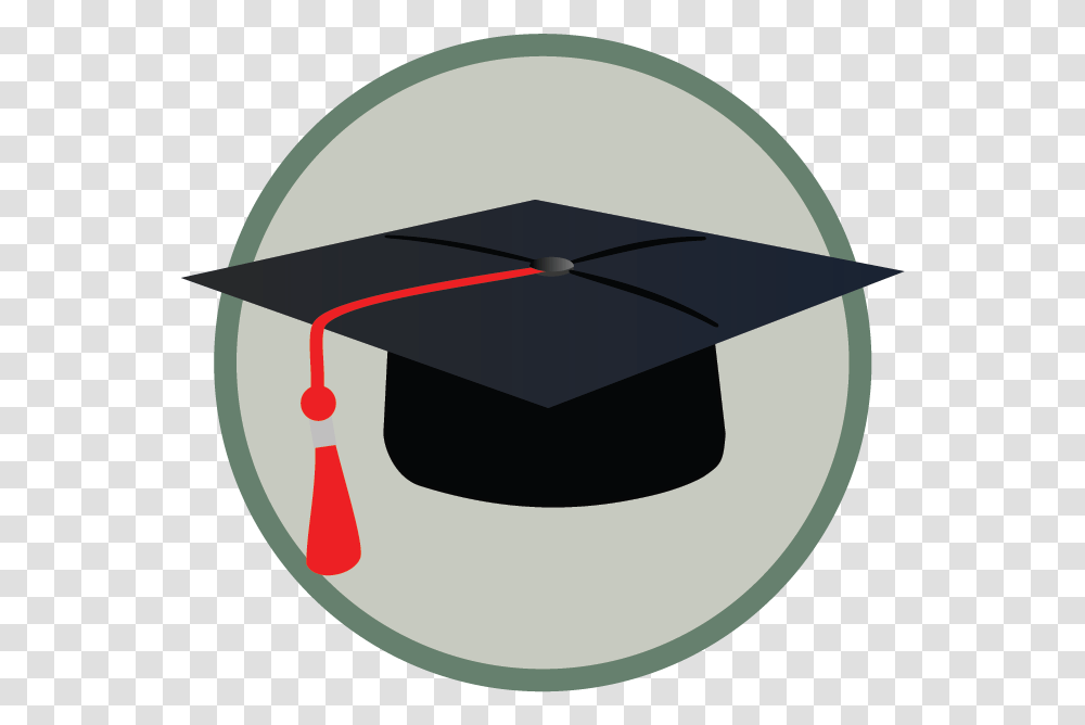 Graduation, Label, Helmet Transparent Png