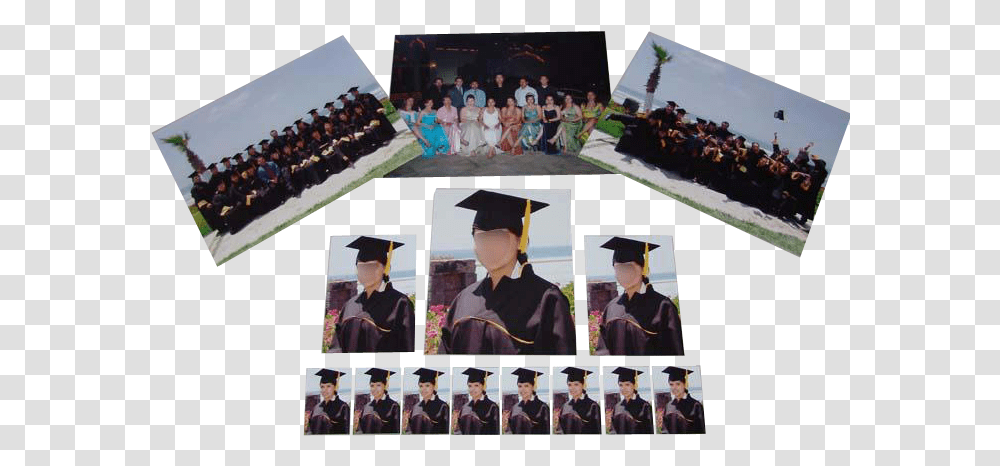 Graduation, Person, Human, Collage, Poster Transparent Png