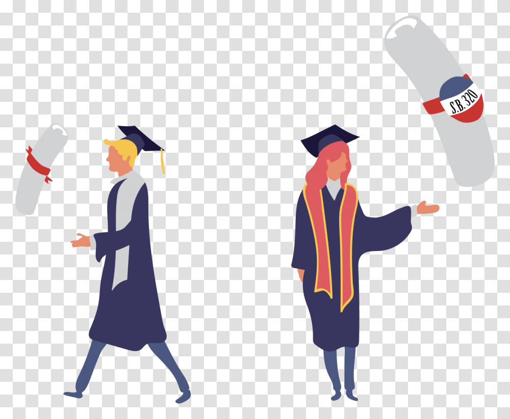 Graduation, Person, Human, Juggling, Bowling Transparent Png