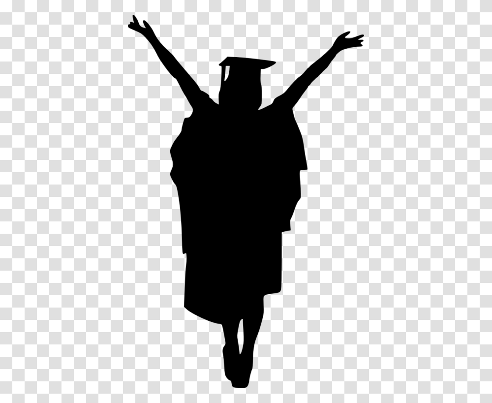 Graduation Silhouette, Person, People, Photography, Stencil Transparent Png