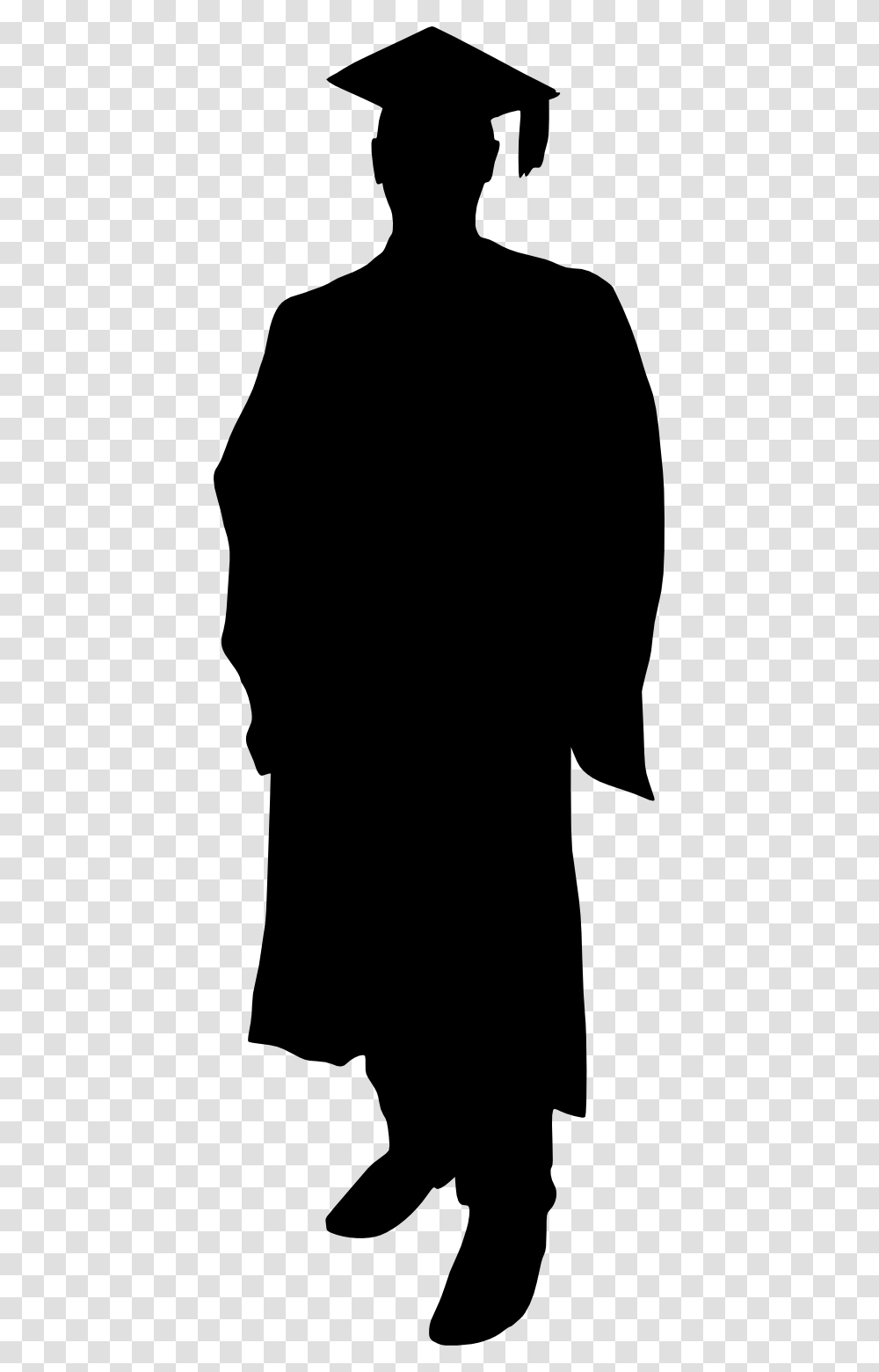 Graduation Student Silhouette, Person, Human, Sleeve Transparent Png