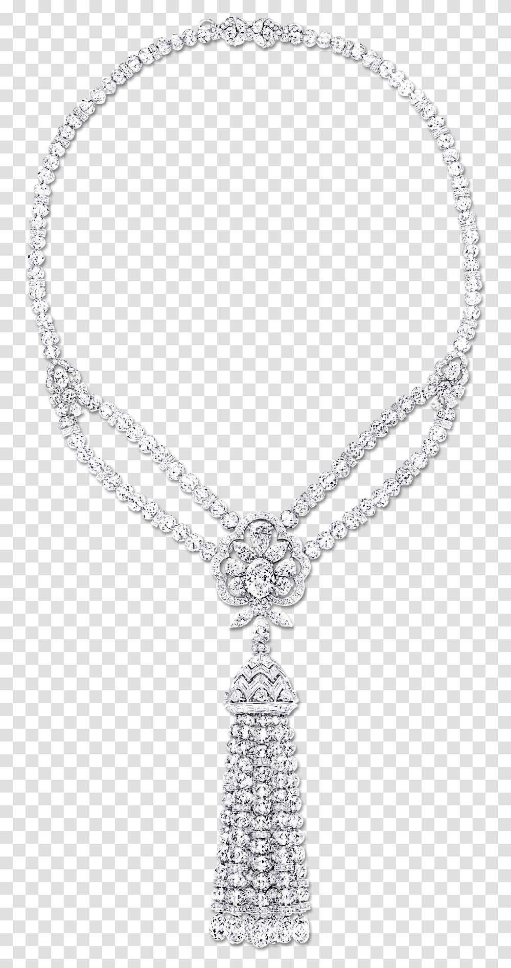 Graff Diamond Tassel Necklace, Jewelry, Accessories, Accessory, Gemstone Transparent Png