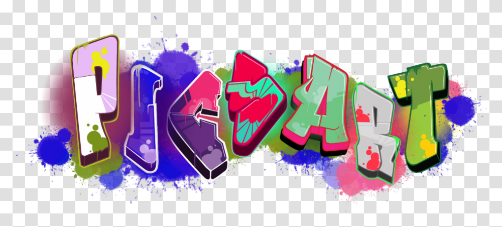 Graffiti Clipart Letters Graphic Design, Light, Neon Transparent Png