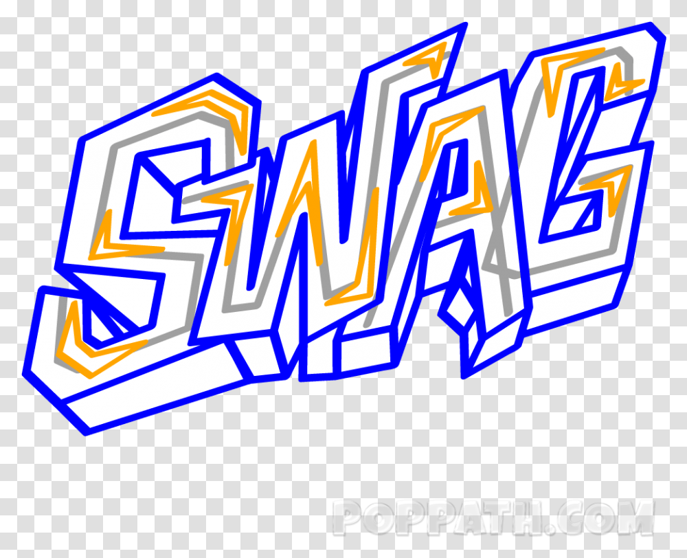 Graffiti Drawing Word Art Swag Graffiti Drawing, Alphabet, Label Transparent Png