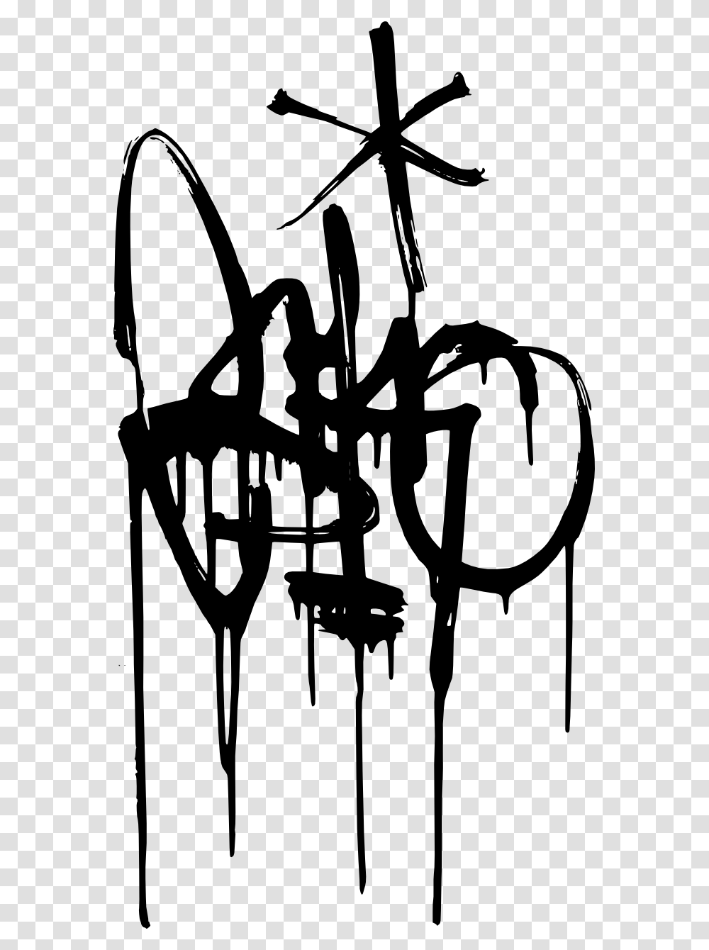 Graffiti Dripping Paint, Bow, Silhouette, Lamp, Leisure Activities Transparent Png