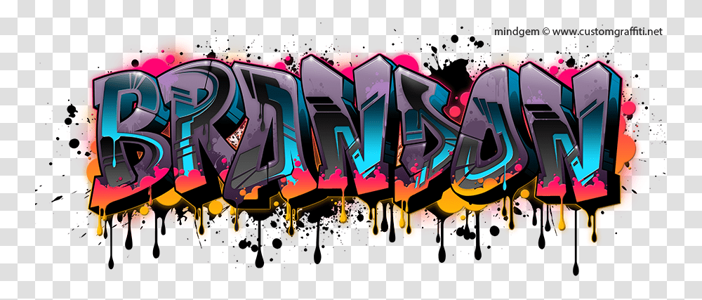 Graffiti Font Bulky Brandon Graffiti, Poster, Advertisement Transparent Png