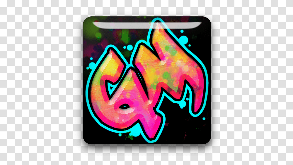 Graffiti Maker Apps On Google Play Grafiti Gm, Light, Neon, Text, Graphics Transparent Png