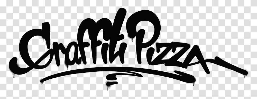Graffiti Pizza, Calligraphy, Handwriting, Alphabet Transparent Png