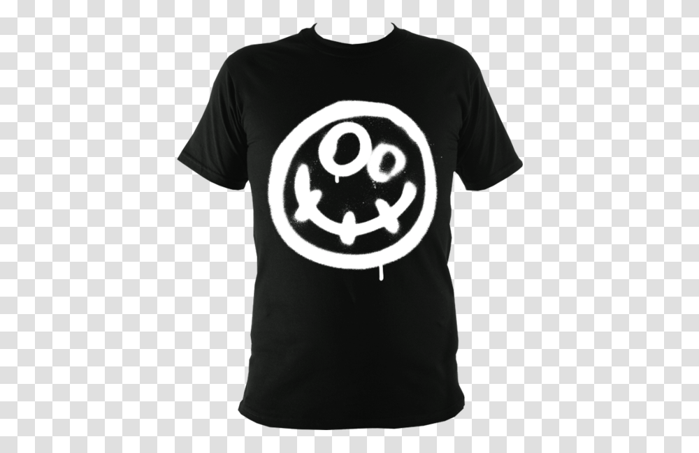 Graffiti Stitch Smiley Face Emoji Black Lost Voice Guy T Shirts, Clothing, Apparel, T-Shirt, Sleeve Transparent Png